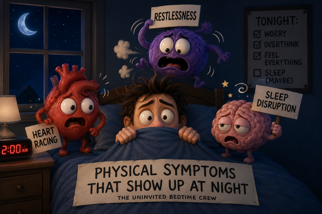 Physical Symptoms That Show Up at Night Physical Symptoms That Show Up at Night