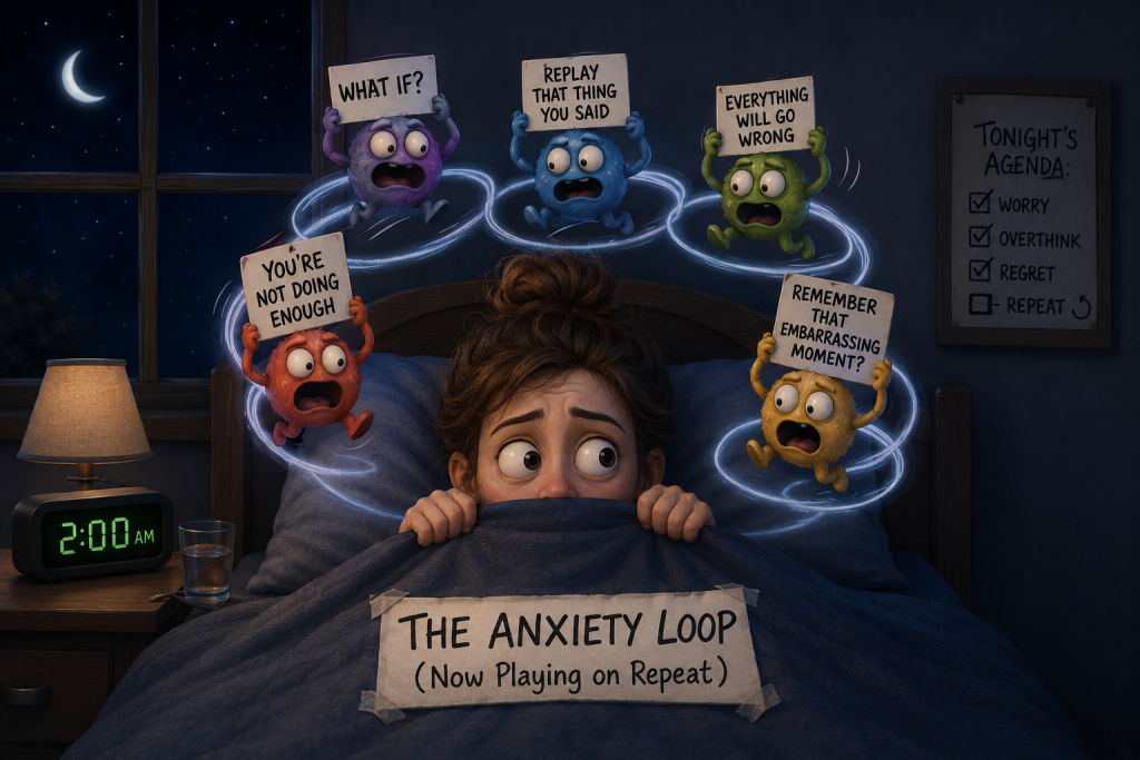 The Anxiety Loop at Night The Anxiety Loop at Night