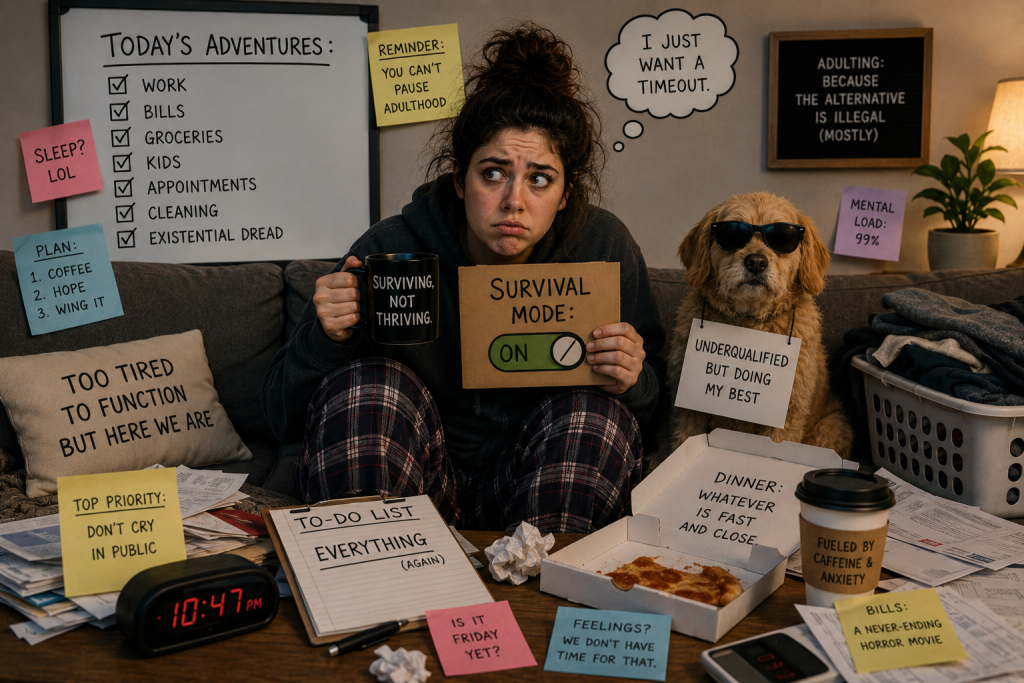 Why Adult Life Can Feel Like Survival Mode Why Adult Life Can Feel Like Survival Mode