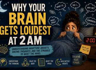 Why Your Brain Gets Loudest at 2AM Why your Brain Gets Loudest at 2AM
