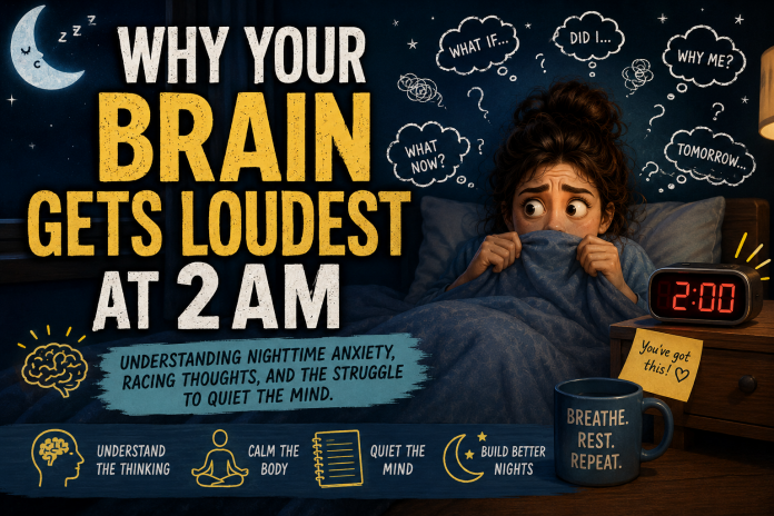 Why your Brain Gets Loudest at 2AM