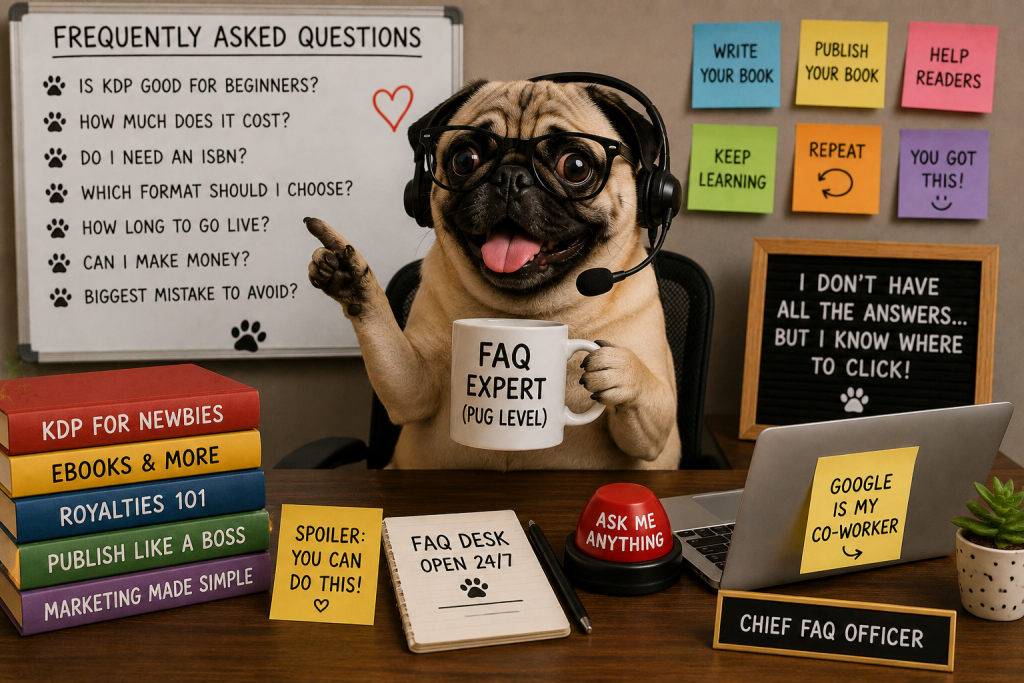 FAQ KDP publishing guide KDP publishing guide