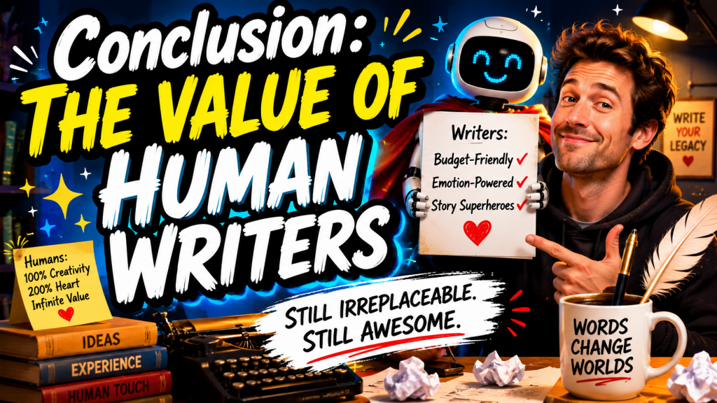 The Value of Human Writers The Value of Human Writers