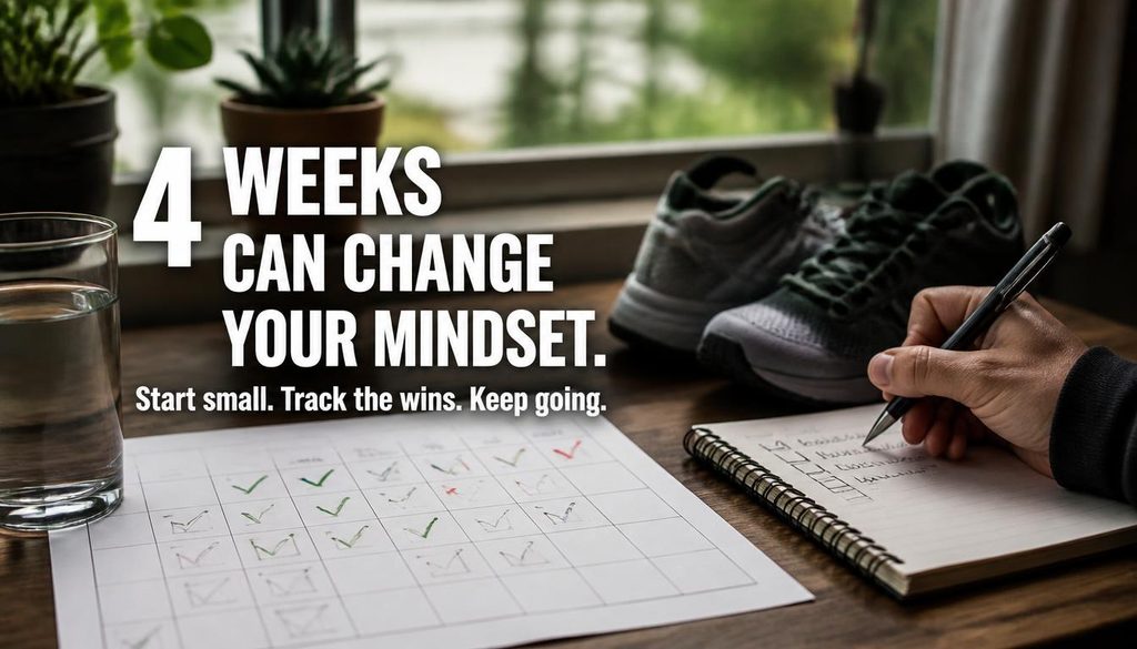 4 WEEKS CAN CHANGE YOUR MINDSET.